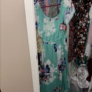 ALLIEGRACE floral jumpsuit 3x